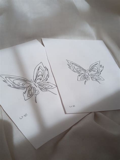 Nevertheless Jae Eon Butterfly Tattoo