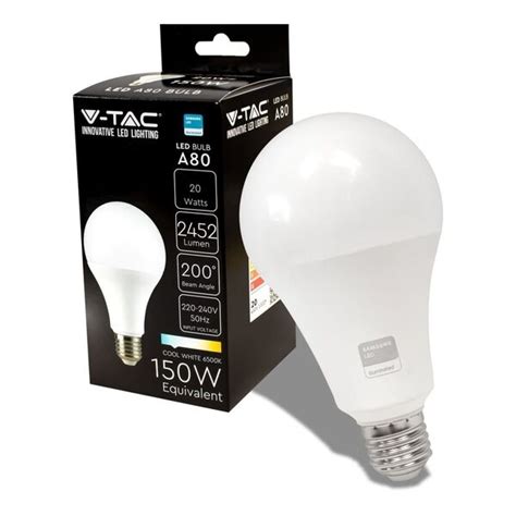 V Tac PRO VT 233 Lampadina LED E27 Classic Bulbo 20W CHIP SAMSUNG SKU