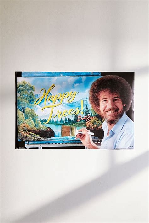 Slide View: 2: Bob Ross Happy Trees Poster - Wall Art / Home Accessories | Bob ross happy trees ...