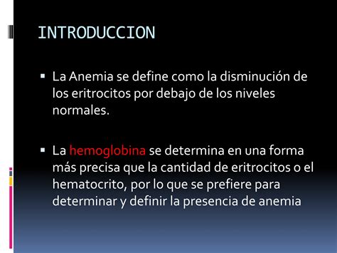 Anemias Tipos Causas Y Sintomas Mas Comunes Tratamiento Ppt