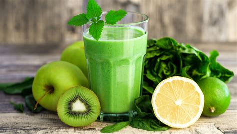 Recette facile smoothie bio détox vert