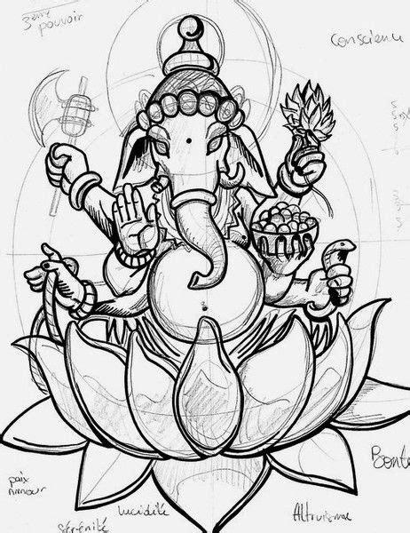 Ganesh Ji Sitting On Lotus Clip Art Library