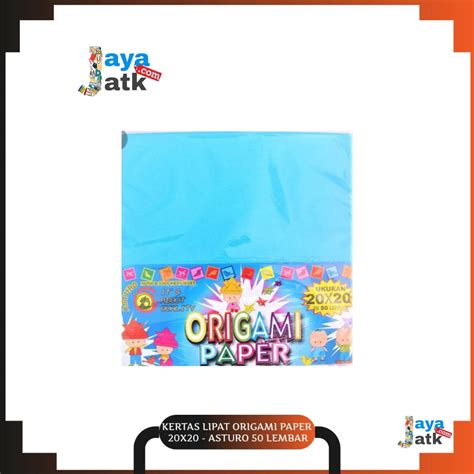 Jual Kertas Lipat Origami Paper X Asturo Lembar Murah Shopee