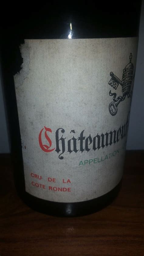 CHATEAUNEUF DU PAPE 1970 PAUL AUTARD 54 ANS CRU DE LA CÔTE