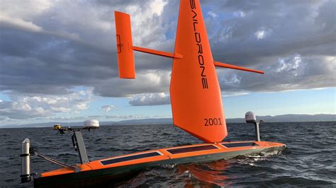 Drones Take To The Waves Saildrones Are Getting Data Where People Can