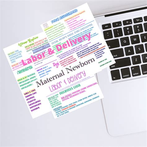 Labor And Delivery Maternal Newborn OB Nursing Notes Etsy