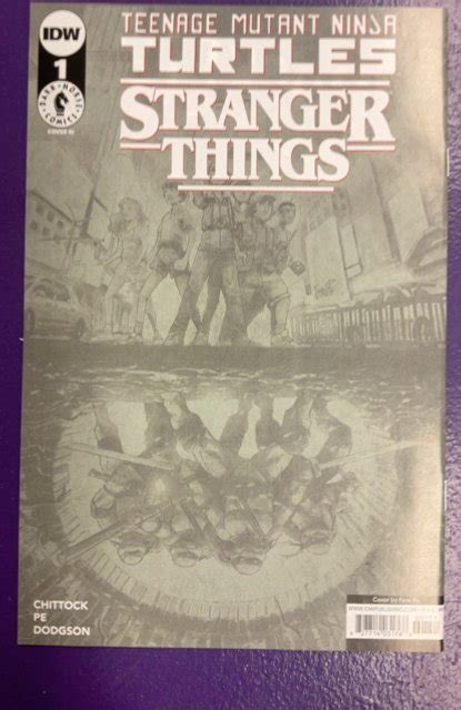 Teenage Mutant Ninja Turtles X Stranger Things 1 2023 Comic Books