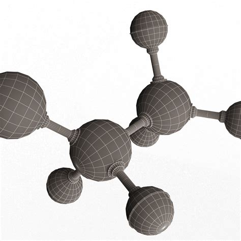 3D model Ethanol Molecule VR / AR / low-poly | CGTrader