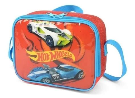 Lancheira Escolar T Rmica Hot Wheels Luxcel Original Parcelamento Sem Juros