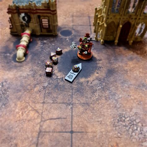 Warhammer 40k Objective Marker Radius Game Set Combat Gauge Wound