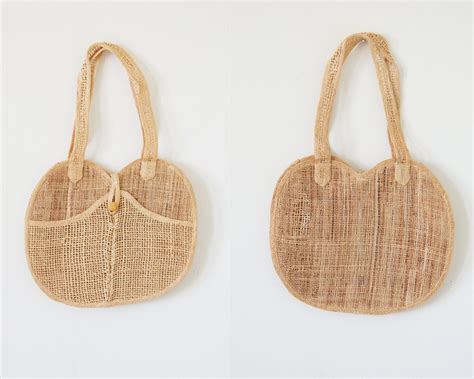 Straw Woven Beach Tote Bag IUCN Water