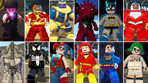 All Dlc Characters In Lego Videogames Part Youtube