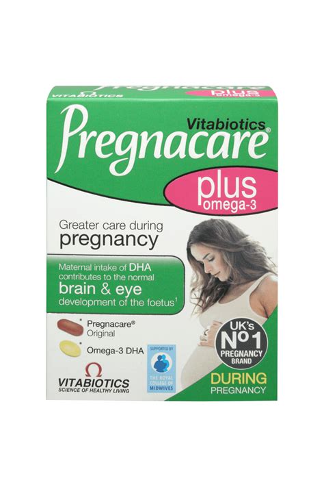 Pregnacare Vitabiotics Plus Omega 3 56 Tablets Allcures