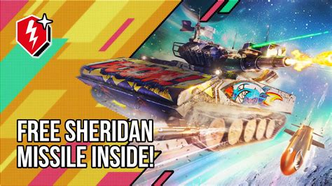 WoT Blitz FREE Missile Sheridan Inside YouTube