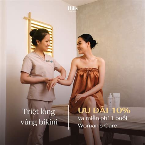 Spa Triệt lông bikini uy tín tại Hà Nội HillsBeauty vn