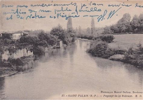 Photos Et Carte Postales Anciennes De Saint Palais Mairie De Saint