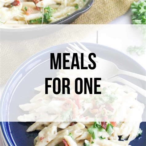 Easy Healthy Dinner Recipes For One