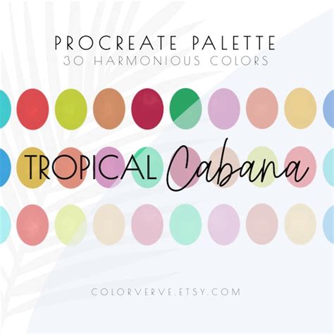 Beach Color Palette Etsy