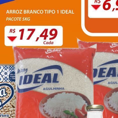 Arroz branco tipo 1 ideal pacote 5kg oferta na Assaí Atacadista