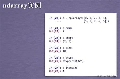 Numpy ndarrayNumpy库入门 numpy ndarray CSDN博客