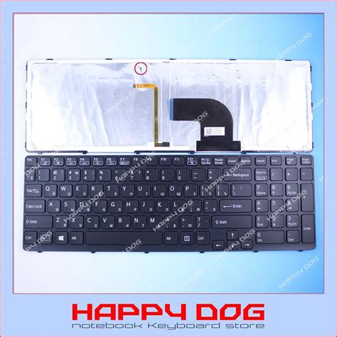 RU Laptop Keyboard For Sony Vaio SVE15 SVE17 S4C SVE151 SVE E1511SAC