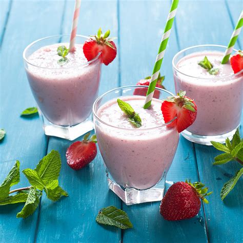 Recette Smoothie Banane Et Fraises En Folie Facile Rapide