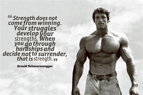 Motivational Inspirational Quote Arnold Schwarzenegger Poster My Hot