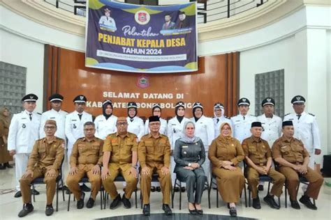 14 Penjabat Kepala Desa Di Bone Bolango Resmi Dilantik Bupati Merlan