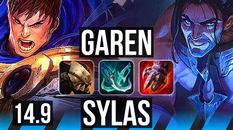 Garen Vs Sylas Mid Rank Garen Legendary Jp Master