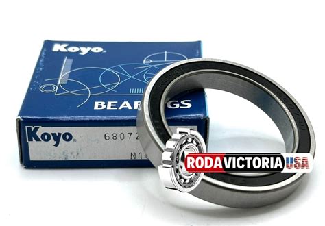 Koyo Japan Ru Deep Groove Ball Bearing Rubber Sealed X X Mm