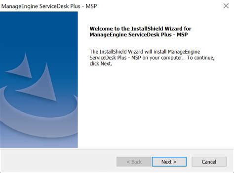 How To Install Servicedesk Plus Msp On Windows Machines