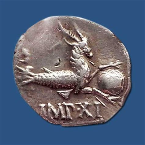 Capricorn On The Roman Coin Mintage World