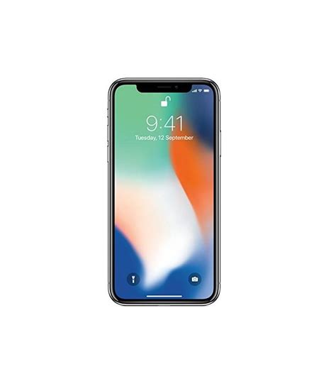 Apple Iphone X Go Argent D Bloqu Occasion Reconditionn