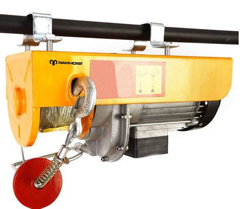 Kg Mini Electric Wire Rope Hoists Ton Single Girder Overhead