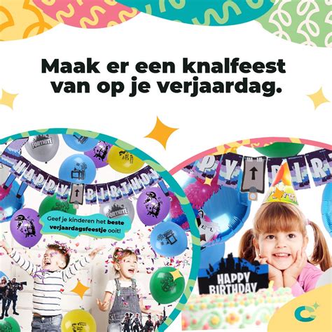 Fortnite Feest Decoratie Verjaardag 97 Items Kinderfeestje