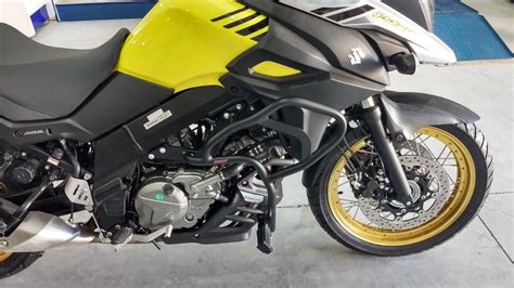 Protetor De Carenagens E Motor Para Vstrom Nova Pedaleiras