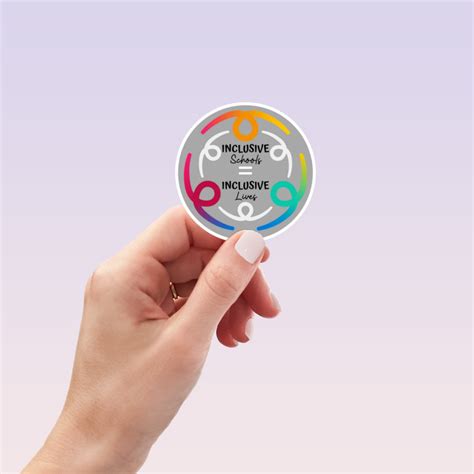 Inclusive Schools Sticker Rainbee Designs Llc
