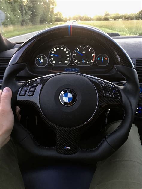 BMW E46 Custom Steering Wheel Bmw E46 Bmw Dream Cars Bmw