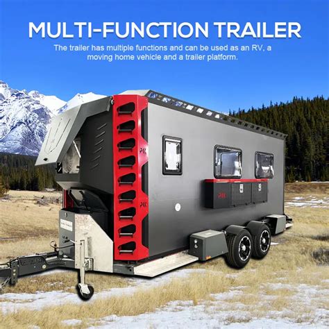 Multi Functional Comfortable Large Space Car Trailer Rv Off Road