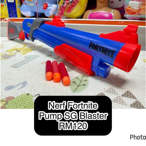 Nerf Fortnite Pump Sg Blaster Hobbies And Toys Toys And Games On Carousell