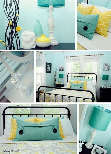 Aqua And Yellow Bedroom Ideas Homystyle