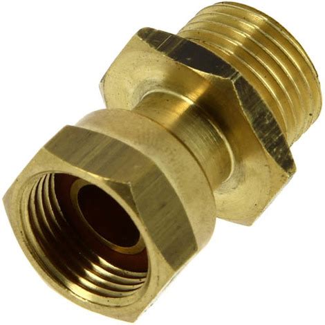 Raccord gaz femelle écrou 20x150 mâle 15 21 butane propane P117041