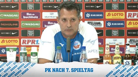 PK Nach Dem Spiel F C Hansa Rostock Vs 1 FC Kaiserslautern 2