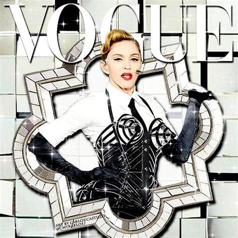 Madonna Fanmade Covers Vogue Mdna Tour Art