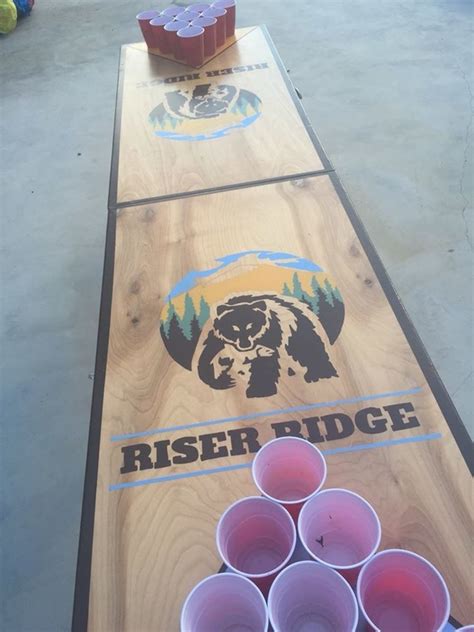 Custom Beer Pong Tables Aca Custom Woodworking