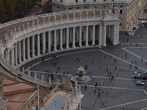 Premium Photo Saint Peter Basilica Rome View From Rooftop