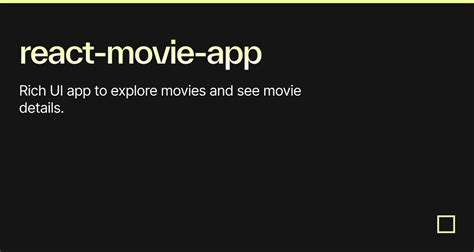 React Movie App Codesandbox