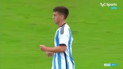 Selección Argentina vs Paraguay por el Sudamericano Sub 20 resultado