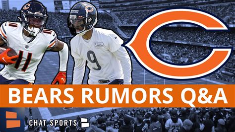 Chicago Bears Rumors Mailbag Will Darnell Mooney And Jaquan Brisker Live