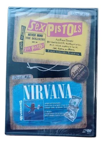 Dvd Sex Pistols Nirvana Classic Albums Lacrado Original Parcelamento Sem Juros